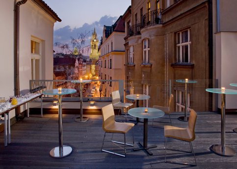 Main gastronomy terrace views hotel barcelo old town praha25 8534