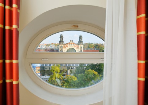 Main chopin prague window view